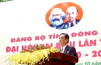 Khai mạc Đại hội Đảng bộ tỉnh Đồng Tháp khóa XI