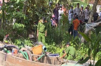 Vĩnh Long: Phát hiện thi thể 1 thanh niên trên ghe cát