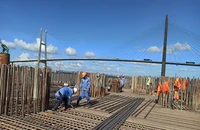 Gói thầu chính dự án cầu Mỹ Thuận 2 đã khởi công