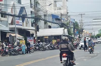 Khu vực nhà ông VVT. Ảnh: HD