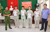 Công an Cần Thơ công bố quyết định đặc xá của Chủ tịch nước cho 5 phạm nhân