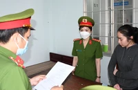 1 phụ nữ ở Trà Vinh lừa đảo tiền tỉ
