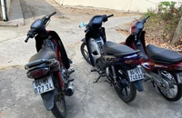 Bắt 2 người nghiện trộm nhiều xe máy 