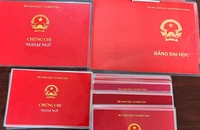 An Giang: Bắt 2 thanh niên làm văn bằng, chứng chỉ giả