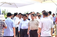 Thủ tướng Phạm Minh Chính dự lễ khởi công cầu Đại Ngãi