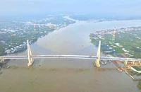 Cầu Mỹ Thuận 2 dự kiến sẽ được khánh thành vào ngày 24-12 tới