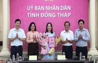 Đồng Tháp bổ nhiệm lãnh đạo nhiều sở, ngành