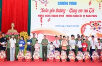 Tết yêu thương lan tỏa từ Ngày hội Xuân chiến sĩ của Công an TP Cần Thơ