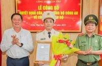Công an TP Cần Thơ có thêm Phó Giám đốc, được biệt phái công tác ở Ban Nội chính Thành ủy
