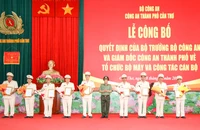 Công an TP Cần Thơ giải thể công an huyện, điều động 52 cán bộ