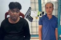 An Giang: Bắt quả tang 2 người tàng trữ trái phép chất ma tuý và súng