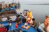 Thủy đoàn 2 phối hợp bắt 9 tàu, sà lan khai thác cát trái phép trên sông Tiền