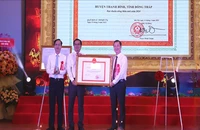 Đồng Tháp: Huyện Thanh Bình đạt chuẩn huyện nông thôn mới 