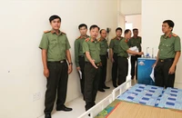Giám đốc Công an TP Cần Thơ kiểm tra, chỉ đạo khẩn trương đảm bảo điều kiện làm việc sau sáp nhập
