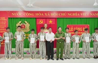 Công an TP Cần Thơ công bố quyết định đặc xá cho 46 phạm nhân
