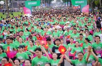 Hơn 12.000 vận động viên tham gia giải VPBank Đất Sen Hồng Music Marathon 2025