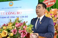Phó Chánh án TAND TP.HCM làm Chánh án TAND tỉnh Đồng Tháp