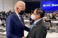 Tại COP26, Thủ tướng Phạm Minh Chính có cuộc gặp với Tổng thống Joe Biden