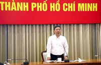Phó Chủ tịch UBND TP.HCM Dương Anh Đức phát biểu tại buổi công bố.