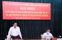 Trưởng Ban Nội chính Trung ương Phan Đình Trạc phát biểu chỉ đạo. Ảnh: BAN NỘI CHÍNH TRUNG ƯƠNG