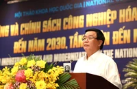 GS.TS Nguyễn Xuân Thắng, Giám đốc Học viện Chính trị Quốc gia Hồ Chí Minh. Ảnh: NGÔ TÙNG