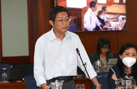 Ông Đỗ Ngọc Hải, Trưởng phòng quản lý vận tải đường bộ, Sở GTVT TP.HCM. Ảnh: NGUYỄN NHÂN