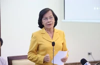 Nguyên phó Bí thư Thành ủy, nguyên Chủ tịch HĐND TP.HCM Phạm Phương Thảo, phát biểu tại hội thảo. Ảnh: VĂN HÀ