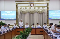 UBND TP.HCM đang họp về tình hình kinh tế - xã hội 9 tháng năm 2023