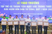 Quận Bình Tân và 6 đơn vị được Chủ tịch TP.HCM khen vì giải ngân đầu tư công xuất sắc