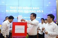 Lãnh đạo TP.HCM phát động ủng hộ đồng bào miền Bắc bị bão lũ