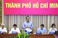 Thành ủy TP.HCM làm việc với quận, huyện về sắp xếp bộ máy