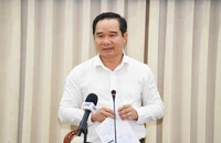 Chủ tịch TP.HCM Nguyễn Văn Được chủ trì cuộc họp tháo gỡ dự án chống ngập 10.000 tỉ đồng