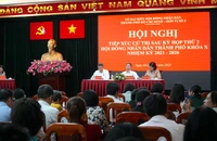 Cử tri TP.HCM kiến nghị khôi phục hoặc có lực lượng thay thế trật tự đô thị phường, xã