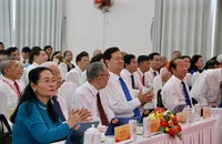 Nguyên Thủ tướng Nguyễn Tấn Dũng dự Đại hội Đảng bộ phường Xuân Hòa, TP.HCM