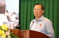 Thông tin mới về tiến độ dự án chống ngập 10.000 tỉ đồng tại buổi tiếp xúc cử tri ở TP.HCM