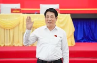 Chùm ảnh: Chủ tịch nước Lương Cường tiếp xúc cử tri tại TP.HCM
