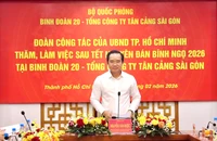 Chủ tịch TP.HCM Nguyễn Văn Được ‘đặt hàng’ Tân cảng Sài Gòn và THACO dịp đầu xuân