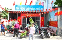 TP.HCM: Các điểm bỏ phiếu rực sắc đỏ, sẵn sàng cho ngày hội lớn