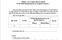 TP.HCM lấy ý kiến người dân về việc 29 xã lên phường
