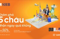Cơ hội trúng Iphone 16 ProMax cho khách hàng SHB
