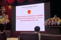 Bà Rịa- Vũng Tàu công bố 52 đại biểu HĐND tỉnh khóa mới