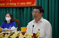 Phó Thủ tướng Phạm Bình Minh dự tiếp xúc cử tri ở Bà Rịa - Vũng Tàu