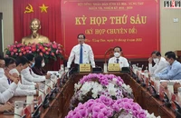 Kỳ họp THứ 6, HĐND tỉnh Bà Rịa- Vũng Tàu ngày 12-4