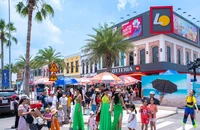 'Thủ phủ du lịch' mới Hồ Tràm sôi động với lễ hội đường phố 