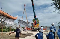 Công ty xây công trình không phép trong cảng quốc tế Mỹ Xuân A nhận trách nhiệm 