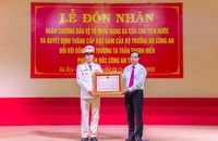 Phó giám đốc Công an tỉnh Bà Rịa-Vũng Tàu nhận Huân chương Bảo vệ Tổ quốc hạng Ba