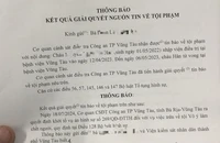 Khởi tố vụ án bé 11 tháng tử vong bất thường ở Vũng Tàu
