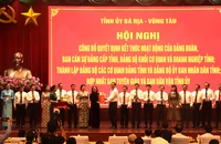 Bà Rịa – Vũng Tàu: Công bố nhiều quyết định về sắp xếp, tinh gọn bộ máy