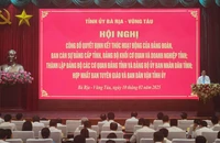 Bà Rịa - Vũng Tàu dự kiến chi 322 tỉ hỗ trợ cán bộ trong diện tinh gọn bộ máy