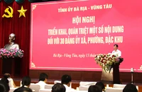 Bà Rịa - Vũng Tàu sẽ vận hành thử nghiệm cấp xã mới từ ngày 21-6